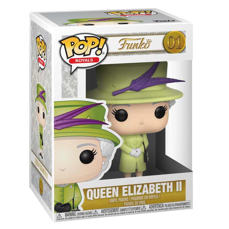 Funko POP! ROYALS: - Queen Elizabeth II - Royal Family - Collectable Vinyl Figure - Gift Idea - Official Merchandise - Toys for Kids & Adults - Model Figure for Collectors and Display