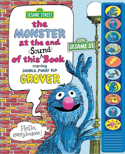 Sesame Street Monster At The End Of This 10 Button Sound Book OP