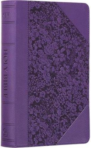 KJV Giant Print Standard Purple Red Letters