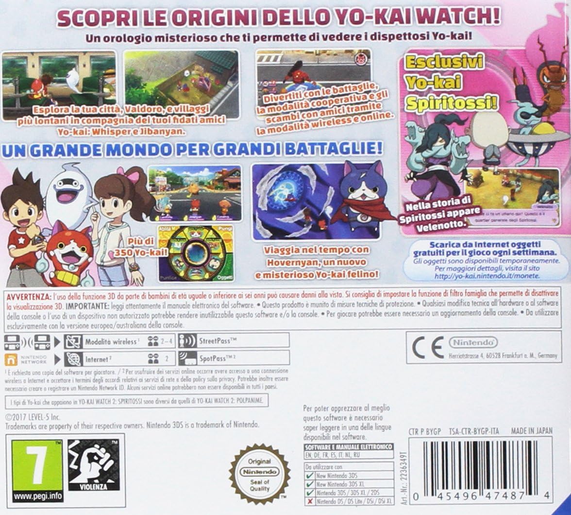 Giochi per Console Nintendo YO-KAI WATCH® 2: Spiritossi