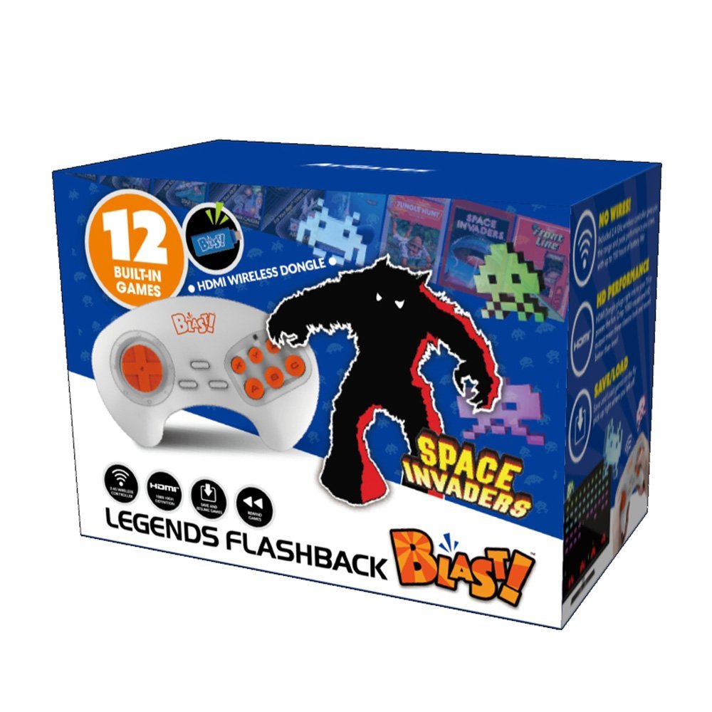 Retro Blast Blast Legends Space Invaders Consola (12 Games)