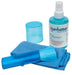 Manhattan LCD Cleaning Kit, Alcohol-free, Includes Cleaning Solution (200ml), Brush and Microfibre Cloth, Ideal for use on monitors/laptops/keyboards/etc, Blister
