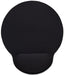Manhattan Small Gel Mouse Pad - with Soft Wrist Support, Non-Slip Base, Ergonomic Design - for Laptop, Computer, PC Mouse - Lifetime Mfg Warranty - Black, 434362