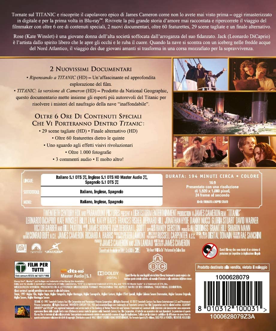 Titanic (2 Blu-Ray