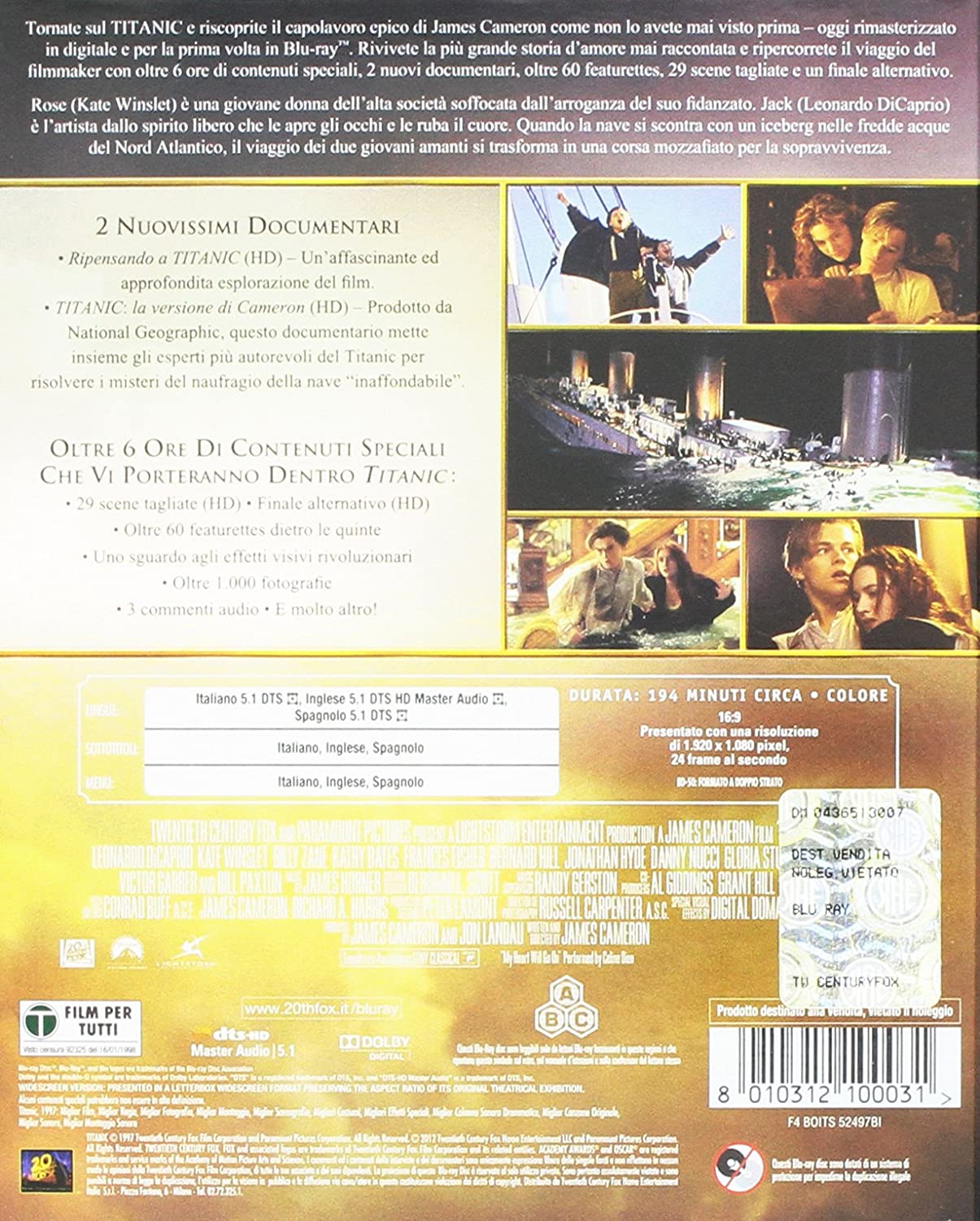 Titanic (2 Blu-Ray