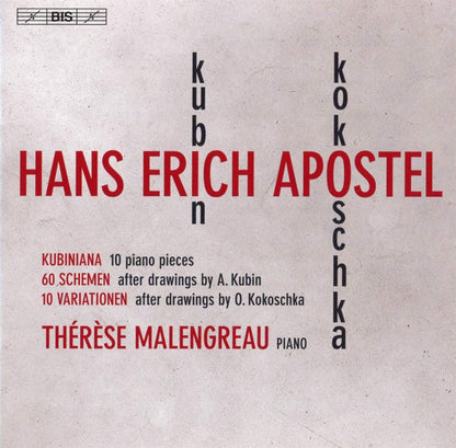 Hans Erich Apostel: Kubiana/60 Schemen/10 Variationen