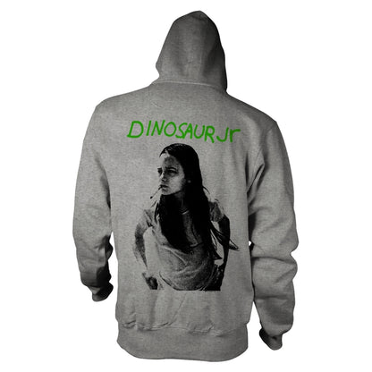 DINOSAUR JR - GREEN MIND GREY Hooded Sweatshirt Medium