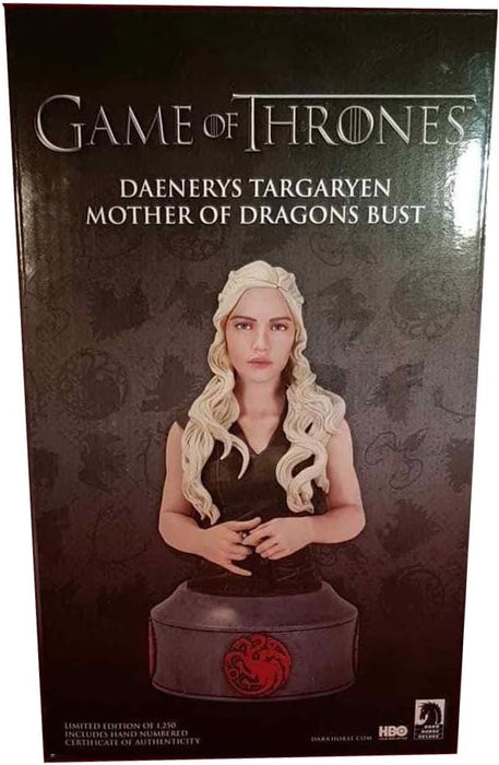 Dark Horse Deluxe Game of Thrones: Daenerys Taragaryen Mother of Dragons Resin Figure Bust