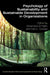 Psychology of Sustainability and Sustainable Development in Organizations (Current Issues in Work and Organizational Psychology
