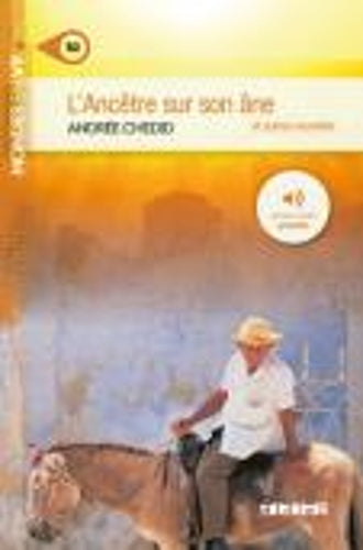L'ancetre sur son ane