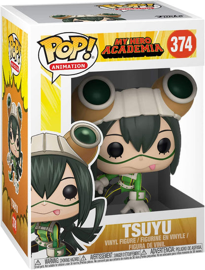 Funko POP! Vinyl: Animation: My Hero Academia (MHA) W2: Tsuyuui - Tsu - Froppyyu - Collectable Vinyl Figure - Gift Idea - Official Merchandise - Toys for Kids & Adults - Anime Fans