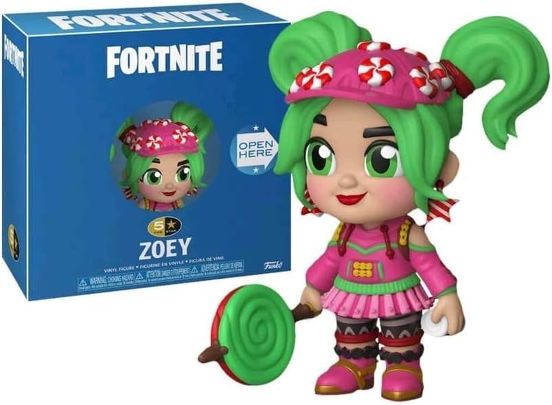 Funko 5 Star: Fortnite: Zoey - Collectable Vinyl Figure For Display - Gift Idea - Official Merchandise - Toys For Kids & Adults - Movies Fans - Model Figure For Collectors