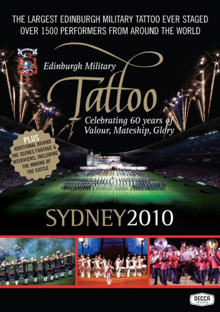 VARIOUS ARTISTS - EDINBORGH MILITARY TATTOO SYDNEY 2010 (1 DVD)