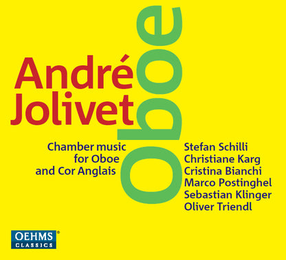 Andre Jolivet: Chamber Music for Oboe and Cor Anglais