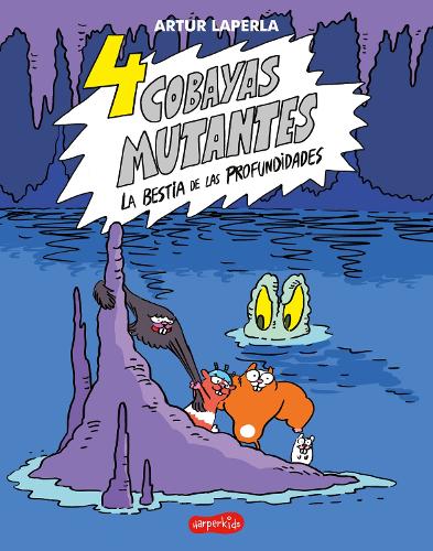 4 Cobayas Mutantes. La Bestia de Las Profundidades
