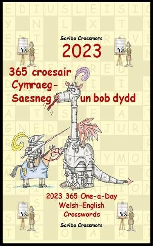 2023 365 croesair Cymraeg-Saesneg un bob dydd: 2023 365 One-a-Day Welsh-English Crosswords: 31 (Dual-language Crosswords