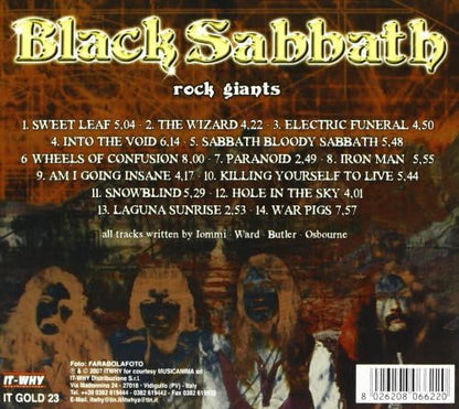 Black Sabbath-Rock Giants