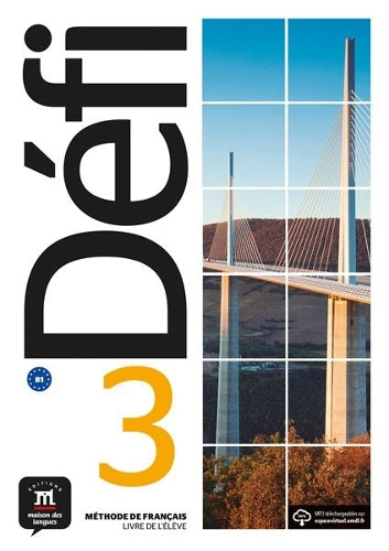 Defi 3 - Livre de l'eleve + audio MP3. B1