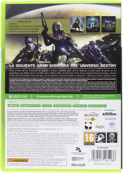 Activision Blizzard - Destiny: The Taken King (Spanish Box - EFIGS In Game) /X360 (1 GAMES)
