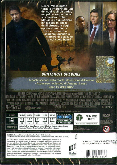 The Equalizer 2: Senza Perdono