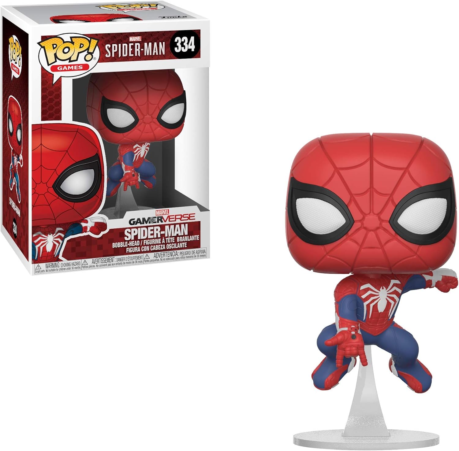 Funko POP! Vinyl: Games: Marvel Spider-Man: (Exc