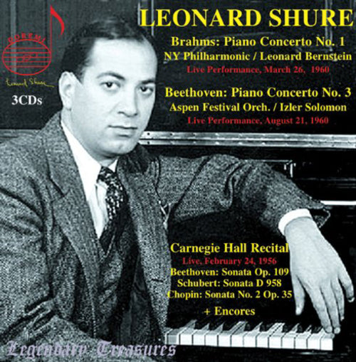 Leonard Shure: Brahms - Piano Concerto No. 1/...
