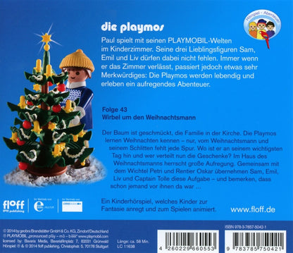 Die Playmos - Folge 43: Wirbel um den Weihnachtsmann (Das Original Playmobil Hörspiel