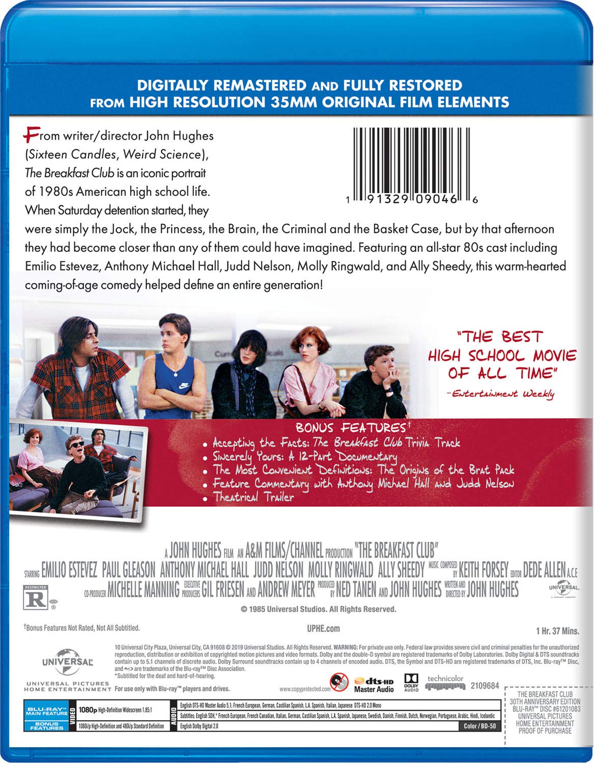 The Breakfast Club - 30th Anniversary Edition