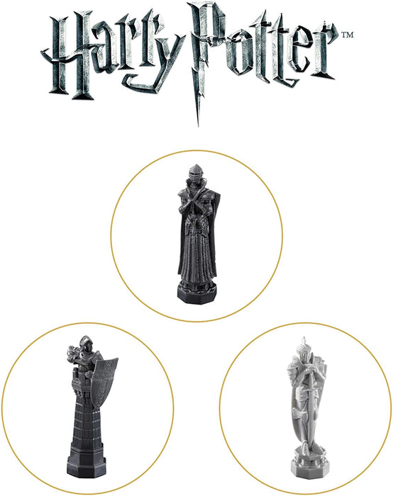 The Noble Collection Harry Potter Wizard Chess Set - 32 Detailed Playing Pieces - Officially Licensed Harry Potter Film Set Movie Props Toys Gifts
