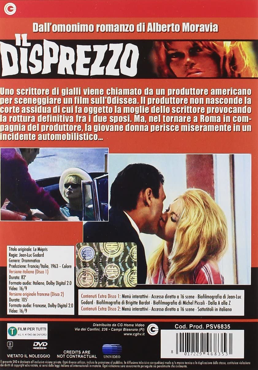 Il Disprezzo (SE) (2 Dvd)