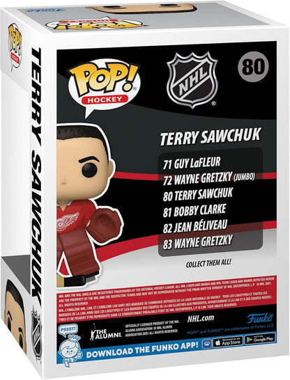 Funko POP! NHL: Legends - Terry SawchukSawchuk - (Red Wings) - NHLAA - Retired Players - Collectable Vinyl Figure - Gift Idea - Official Merchandise - Toys for Kids & Adults - Sports Fans