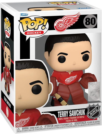 Funko POP! NHL: Legends - Terry SawchukSawchuk - (Red Wings) - NHLAA - Retired Players - Collectable Vinyl Figure - Gift Idea - Official Merchandise - Toys for Kids & Adults - Sports Fans
