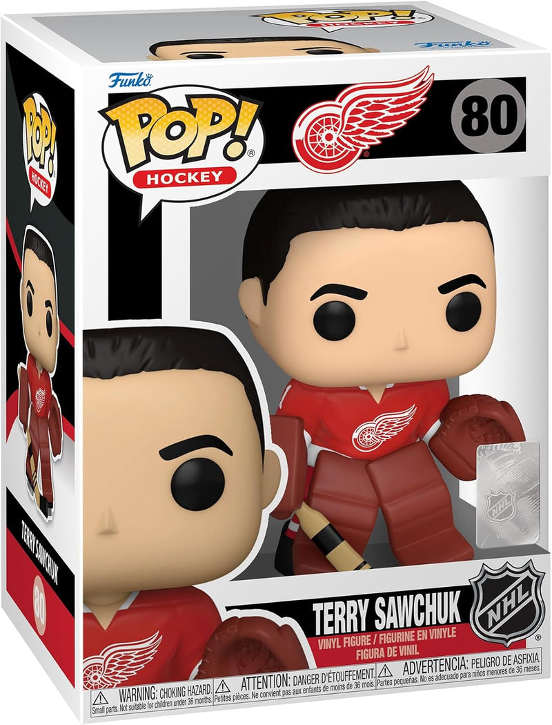 Funko POP! NHL: Legends - Terry SawchukSawchuk - (Red Wings) - NHLAA - Retired Players - Collectable Vinyl Figure - Gift Idea - Official Merchandise - Toys for Kids & Adults - Sports Fans