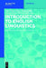 Introduction to English Linguistics