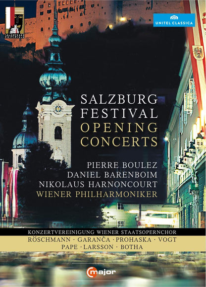 Salzburg Festival Opening Concerts (2008-2011) (4 DVDs