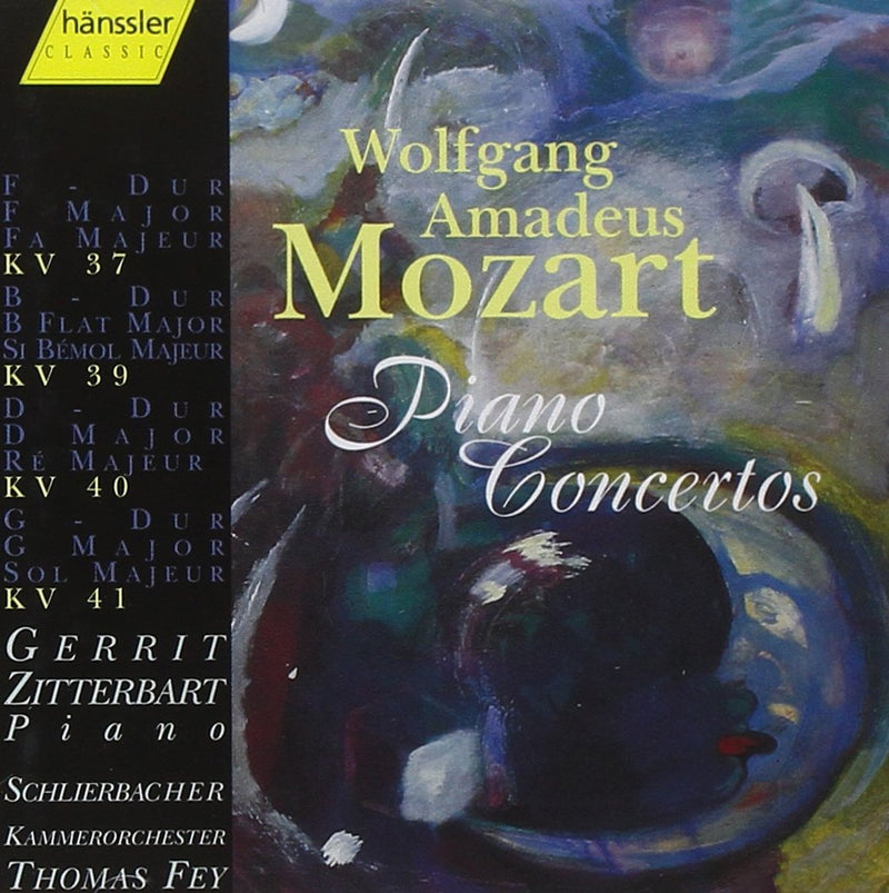 Piano Concertos KV37, 39-41