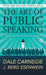 The Art of Public Speaking