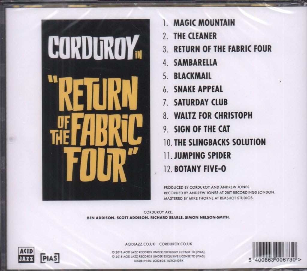 Corduroy - Of The Fabric Four