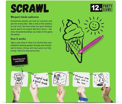 Scrawl Doodle Your Way To Disaster (Green Box)