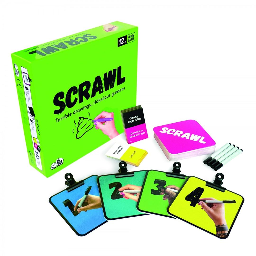 Scrawl Doodle Your Way To Disaster (Green Box)