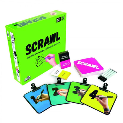 Scrawl Doodle Your Way To Disaster (Green Box)