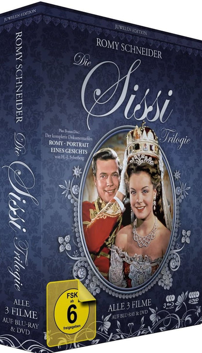 Sissi Trilogie - Juwelen-Edition + Dokumentarfilm "Romy Schneider - Portrait eines Gesichts"