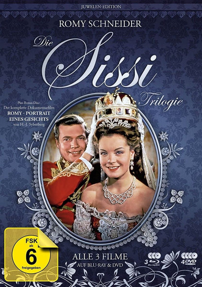 Sissi Trilogie - Juwelen-Edition + Dokumentarfilm "Romy Schneider - Portrait eines Gesichts"