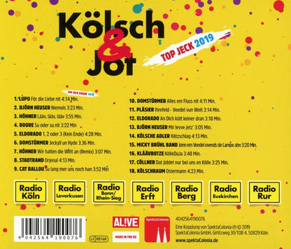 VARIOUS - KOLSCH & JOT - TOP JECK 2019