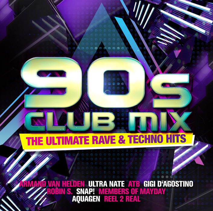 90's Club Mix: The Ultimate Rave & Techno Hits