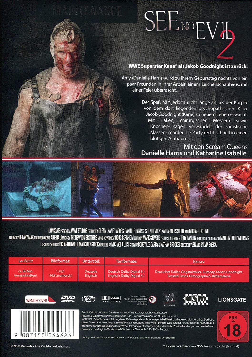 SEE NO EVIL - SEE NO EVIL 2 (1 DVD