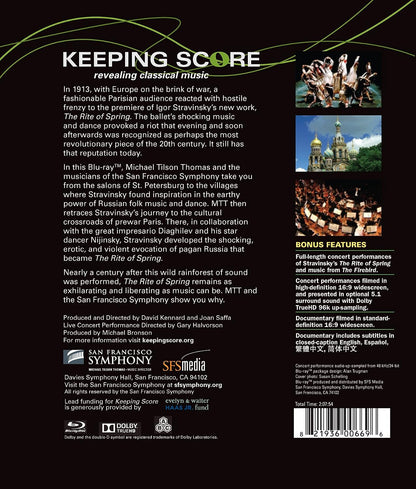 Stravinsky's Rite of Spring: Keeping Score