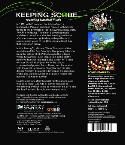 Stravinsky's Rite of Spring: Keeping Score