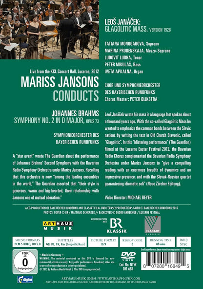 Mariss Jansons dirigiert Brahms (Sinf. 2) und Janacek (Glagolitische Messe