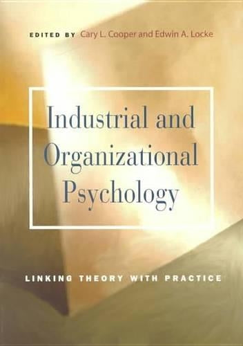 Industrial and Organizational Psychology